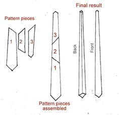 father s day tie sewing all how to patterns pinterest