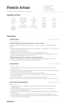 sample youth worker resume