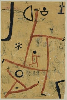 Mit besonderen Köpfen , 1938, Paul Klee