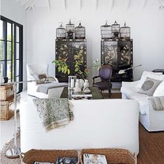 210 Best Color The White Sofa Images On Pinterest Living Room Eye Catching Chinese Cabinets Bring Sophistication And Interest Into This Coastal Living Room