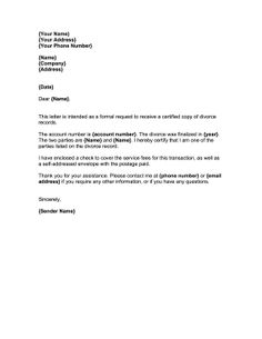 request for death certificate