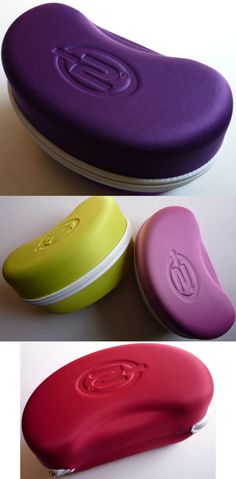 Italy Landscape Famous Travel Sketch Glasses Case Eyeglasses Clam Shell Holder Storage Box