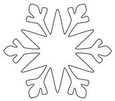 snowflake stencil 11 christmas crafts snowflake stencil
