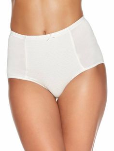 Under Control 2X Light Control Brief with Embroidered Front Briefs Navy