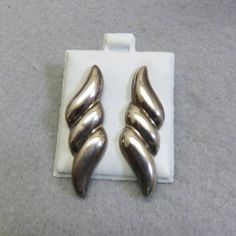 Girls Gift Jewelry Black Onyx Sterling Silver Overlay 5 Grams Earring 1.75 Long