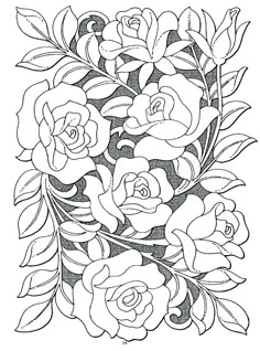 rose bouquette coloring page for adults kleuren voor volwassenen frbung fr erwachsene coloriage pour adultes colorare per adulti para colorear para - Roses Coloring Pages rose bouquette coloring page for adults kleuren voor volwassenen frbung fr erwachsene coloriage pour adultes colorare per adulti para colorear para - Roses Coloring Pages