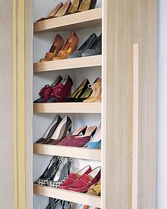 Closet Shoe Rack Angle