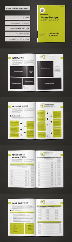 49 best Game Design Document images on Pinterest Game design