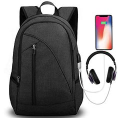 Mens Techair Kids Large Laptop Backpack Rucksack Bag Work Travel Camping School