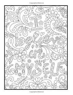 Amazon Inspirational Quotes An Adult Coloring Book With Motivational Sayings Positive