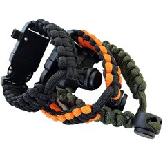 MagiDeal 2 Pieces//Set Durable Emergency Whistles with Adjustable Wrist Strap for Scuba Diving Kayaking Hiking Camping Outdoor