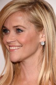 Silver Earrings Celebrities Flower