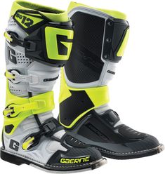 MAVERIK Fly Racing Motocross MX Enduro Bike Boots Black//Flo Orange