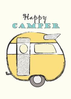 Free Happy Camper Printable Download