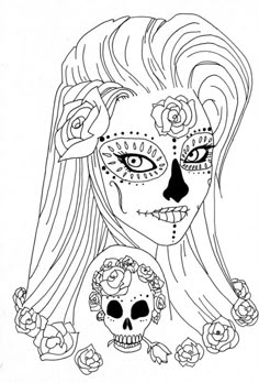 Sugar Skulls Coloring Pages | Printable Coloring Pages | coloring ... Sugar Skulls Coloring Pages | Printable Coloring Pages | coloring ...