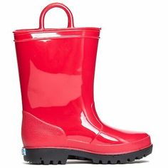 ZOOGS Printed Kids Toddler Rain Boots for Girls and Boys,Space Black ,7