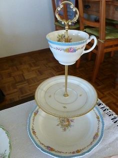 Taza de Café y Platillo c.1950 Exc Vintage Bolso /'Montrose/' Porcelana Inglesa
