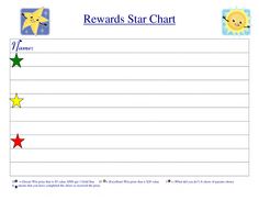 111 best printable reward charts template images on pinterest