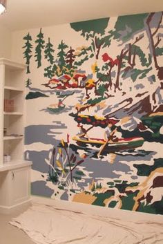 86 Best Paint By Number Art Images On Pinterest In 2018 Giant Paint By Numbers Style Ice Cream Mural