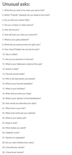 strange speed dating questions