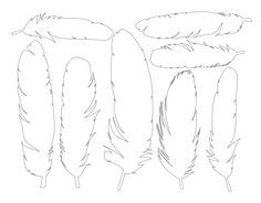 diy feather bunting love