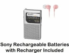 1PC Sony SRF-S84 Original genuine pocket FM//AM radio
