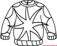 Get Your Ugly Sweater Coloring Pages Get Your Ugly Sweater Coloring Pages