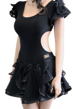 Tassel Latin Dance Dress Clothing Girls Costume Ballroom Competition Skirt #26