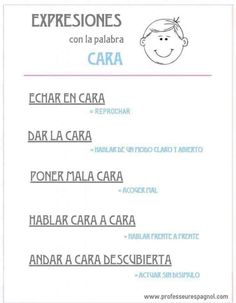 expresiones con animales spanish lesson