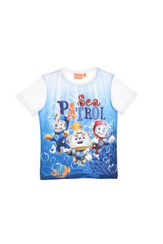 CHIC-CHIC T-shirt B/éb/é Fille en Coton Manche Volant Tee Shirt Haut Top Casual Col Rond Confortable et L/éger