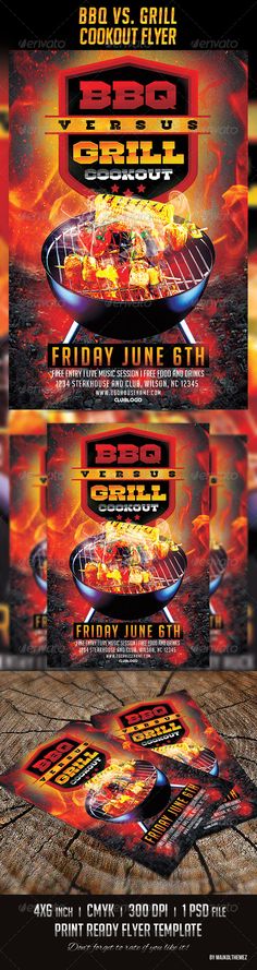 BBQ Party Flyer Template PSD Party flyer, Flyer template and - bbq flyer BBQ Party Flyer Template PSD Party flyer, Flyer template and - bbq flyer