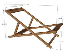 15 Delightful Wooden Beach Chairs Images Woodworking Wood Folding Sling Chair Deck Or Beach Size Diy Projects
