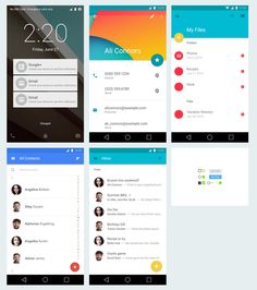 raindrop material metro style flat color but with depth android material design prototyping