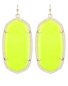 465 Best Neon Yellow Images Zapatos Accessories Danielle Earrings In Neon Yellow Kendra Scott Jewelry Cute Accessories