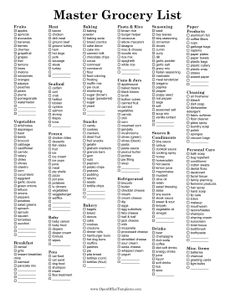 10 grocery list templates word excel pdf templates www grocery list word