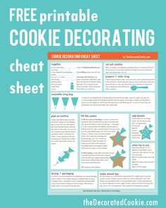 another version of a cookie pricing chart helpful resources free christmas cookie decorating flyer