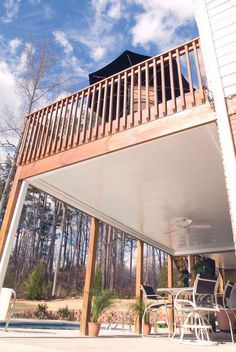 Waterproof Under Deck With Underdeck Outdoor Living In 2018 Under Deck Roofing Patio Decks And Porches