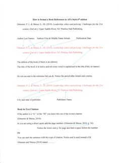 Apa reference book page number