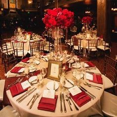 Red Gold And Ivory Wedding Colors Centerpiece Pic Gold And Res