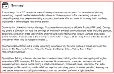000 Great examples of LinkedIn profile summaries Resume 000 Great examples of LinkedIn profile summaries Resume