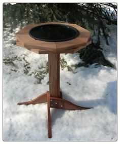89 Best Splish Splash Bird Baths Images In 2018 Clic Cedar Heated Birdbath Works Great For Year Round Use Patio Furniture Bird