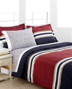 Closeout Tommy Hilfiger Bedding Brookfield Stripe Comforter Sets Tommy Hilfiger Bedding Brookfield Stripe Comforter Sets Kids Room Pinterest Guy Bedroom And Rooms