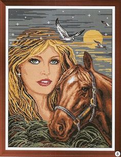 Caballos,Abecedarios punto de cruz graficos gratis y mucho mas...