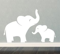 30 best elephant stencil images on pinterest elephant silhouette