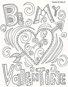 Free Printable Valentines Day Coloring Pages