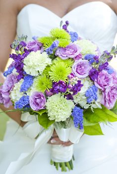 20 Best Pea Wedding Flowers Images On Pinterest Wedding Flowers Bouquet Purple Blue And Green Color Scheme