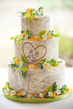 Say Yes To These Outdoor Themed Rustic Wedding Cakes Say Yes To These Outdoor Themed Rustic Wedding Cakes