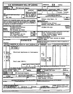 bill of lading download free