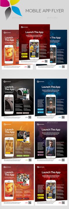 mobile app promotion flyer templates flyer template mobile app flyers for advertising an app