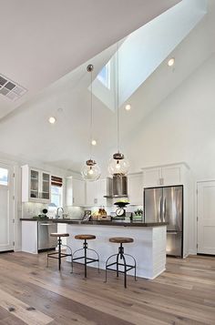 Creative Ideas for High Ceilings | Ceilings, Hanging lights and High